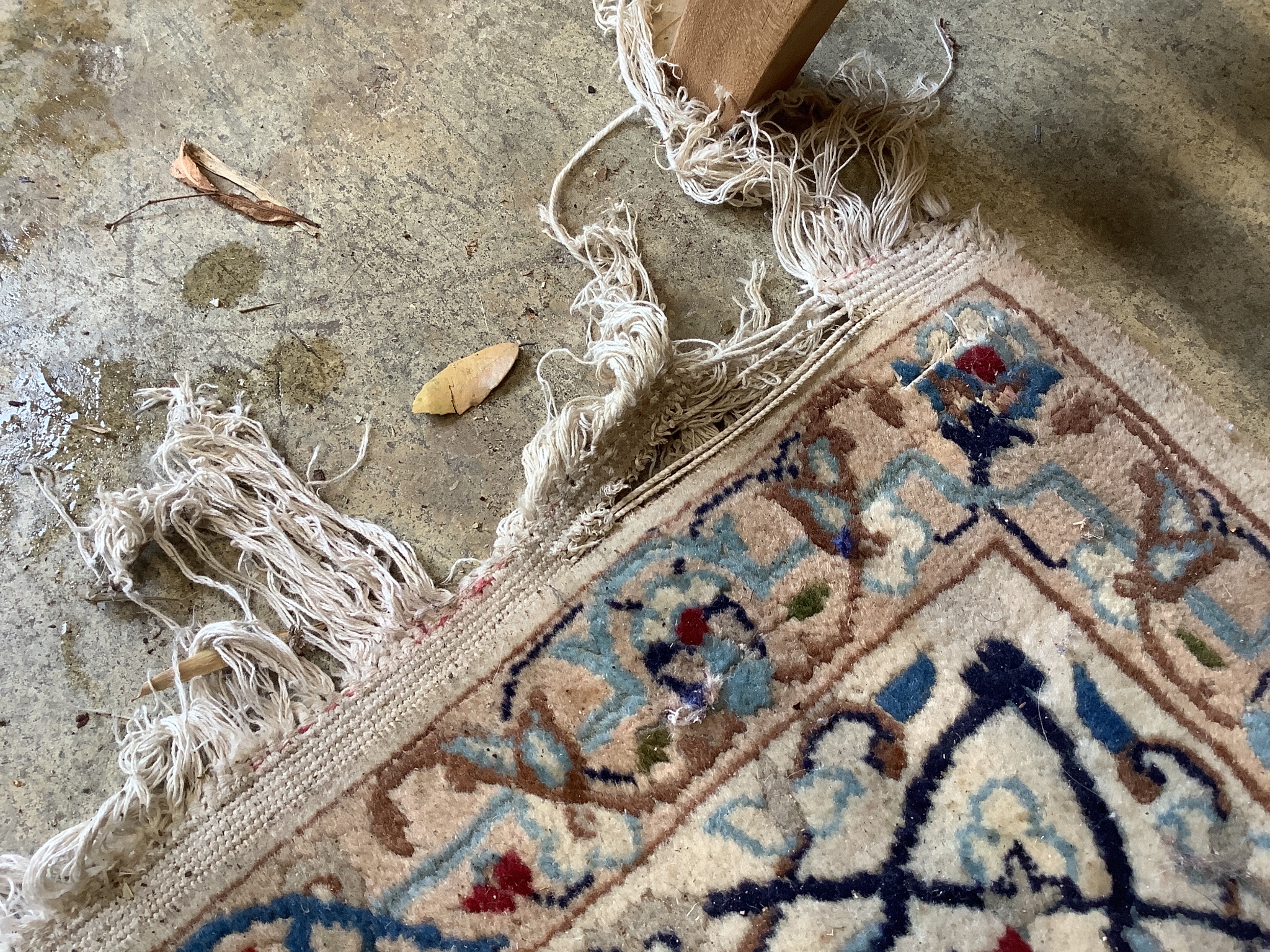 A North West Persian ivory ground carpet, 325 x 203cm